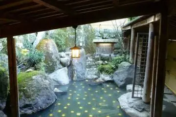 The Kin no Yu, Golden Springs outdoor onsen (Photo: PPF)