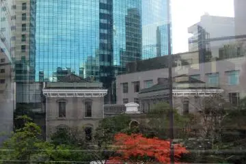 An organic combination of different architectural styles creates a unique image of Tokyo