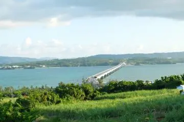 Kouri bridge from afar