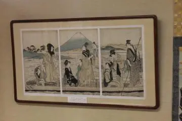 Rather nice 300 year old print for sale at JPY400,000