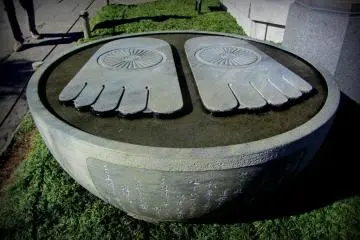 Buddha's footsteps