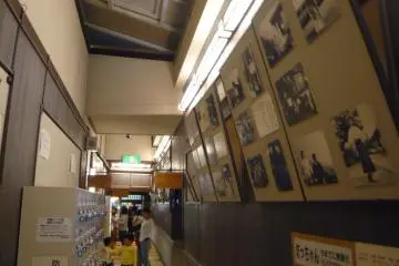 Inside the main hallway facing towards the entrance