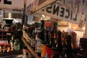 수입 맥주병도 인테리어 역할을 한다!