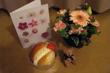 That happy day in Tokyo was my birthday!