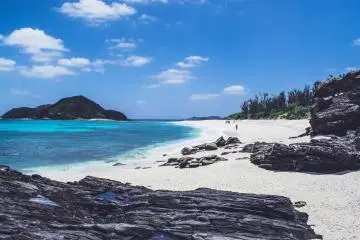Southern Cross is located in the Kerama Islands, a short ferry ride from Naha