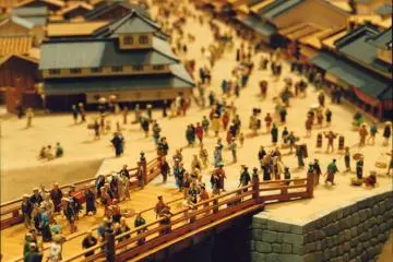Diorama of Nihonbashi (Photo: Edo Tokyo Museum)