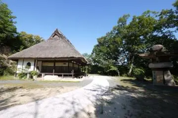 Some of the outer buildings