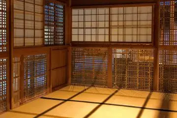 Step into this life size tea house and step back in time