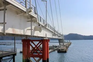 Fishing in the Uwakai Sea at Sea Road in Yawatahama