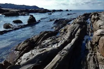 The crystal-clear water is great for scuba diving