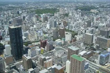 The central part of Hamamatsu