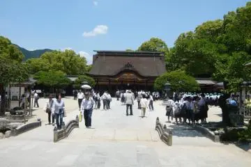 The main hall of the shrine