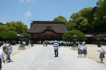 The main hall of the shrine