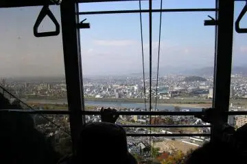 Ride up on the cable car