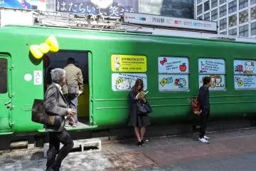  "กบเขียว" หรือ "Green Frog"  ตู้รถไฟแอนทีคที่ได้ได้รับการชุบชีวิตใหม่ ให้เป็นสถานที่นัดพบ นั่งพัก ศูนย์ข้อมูลนักท่องเที่ยว และพิพิธภัณฑ์ขนาดจิ๋ว