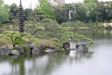 Walking in the garden, you can see many beautiful views