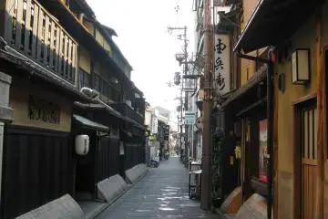 Some streets are quiet and almost deserted