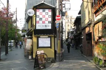 Narrow streets of Western Kyoto