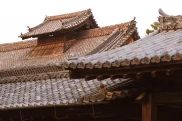 Traditional japanese roofs