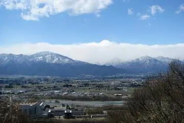 Beautiful surroundings of the Chihiro Museum Azumino