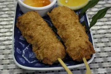 Delicious jakoten katsu at restaurant Chanpon-Tei Eagle in Yawatahama