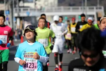 <p>Courir un marathon n'est pas chose facile</p>