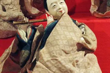 Old doll from the display