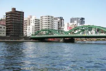 Saya sangat menyukai jembatan dan bau air