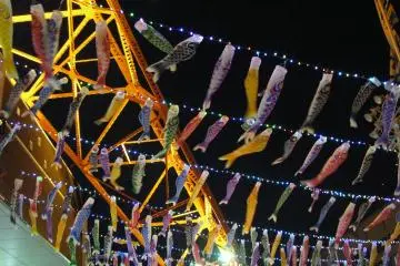 Decorations for "Kodomo no Hi" or Children's Day