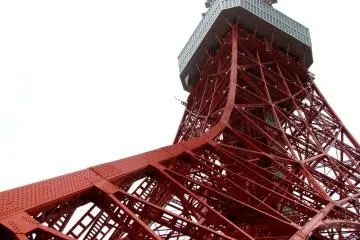 Tokyo Tower in the daytime