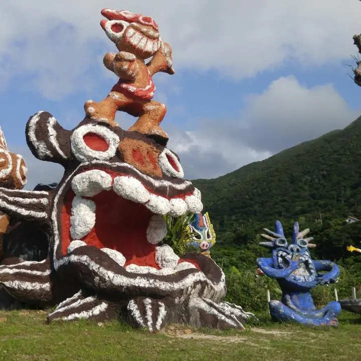 Ishigaki Island's Psychedelic Shisa - Okinawa - Japan Travel