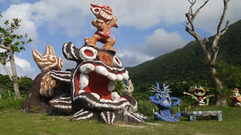 Ishigaki Island's Psychedelic Shisa - Okinawa - Japan Travel