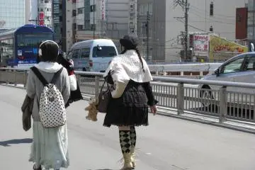 Fashionable girls