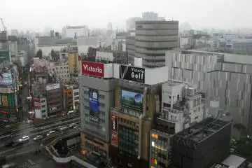 Buildings near Shinjuku station