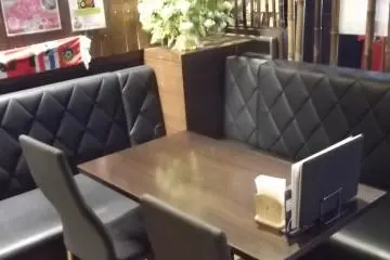 Inside the restaurant