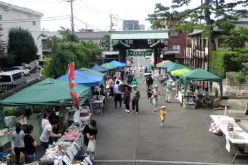 Marché du Temple Honmonji à Ikegami