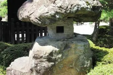 Old stone lantern