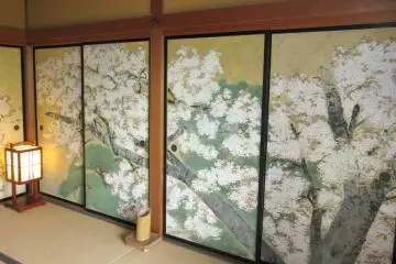 Wonderful painting of sakura