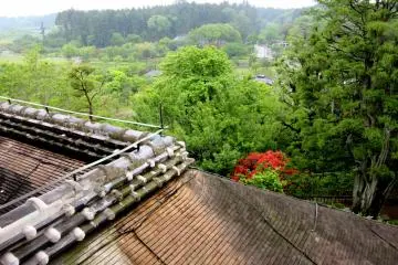 The view from the upper floor