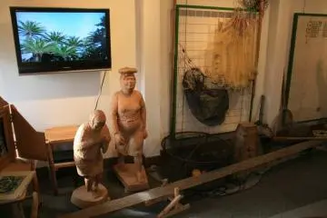 Displays of Ama San items in the museum (Photo: PPF)