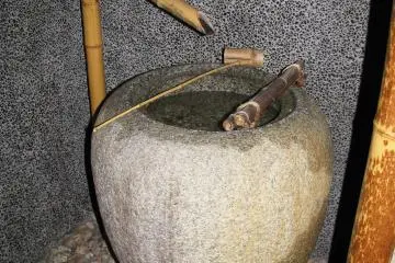 A stone "well"