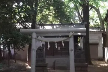 One of the side shrines