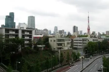 The view to Roppongi