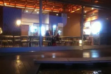 The dining room