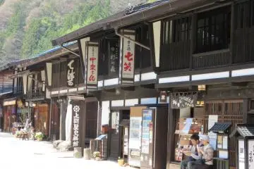Many small places with all sorts of treats