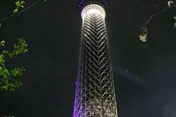 Illuminated Skytree