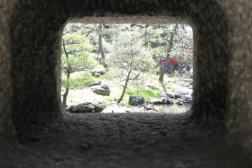 The view through the lantern's hull