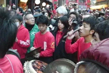 Musicians leading the rhythm