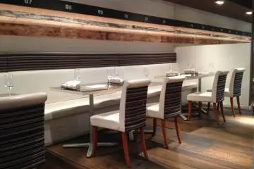 Seating for 40 in trendy Organic Italian restaurant, Briccone