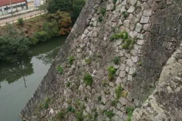 The 30m high stone walls of Iga Ueno Castle are the highest in Japan. (Photo: PPF)